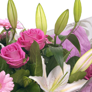 A Florist Choice Aqua Hand-Tied