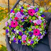 Hot Pink Wreath 