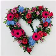 Contemporary Textured Heart