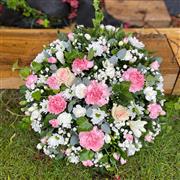 Pink and White Rose Posy