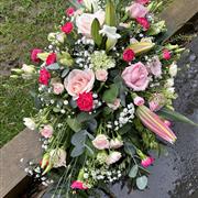 Rose and Lily Double Ended Spray