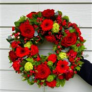 Bright Red Wreath