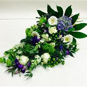 White and Purple Tied Sheaf