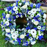 Large Wreath on Stand