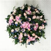 Soft Pink and Forget Me Nots