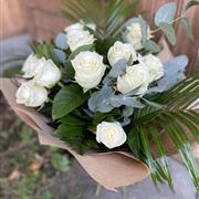 Eco White Roses 