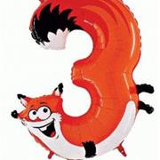 Number 3 Fox Zooloons 