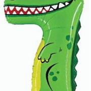 Number 7 Crocodile Zooloons 