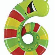 Number 6 Caterpillar Zooloons 