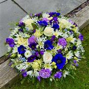 Lilac Purple And Cream Posy Pad