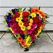 Vibrant Solid Heart