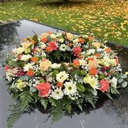 Peach And Cream Wreath Large