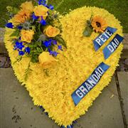Yellow Based Heart