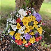 Posy pad full of Fressia 
