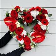 Red Open Heart 