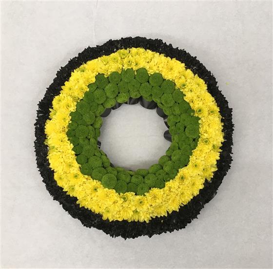 Jamaican Wreath Funeral Flowers Reading